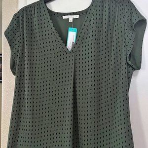 Fun 2 Fun Lilian V Neck Blouse